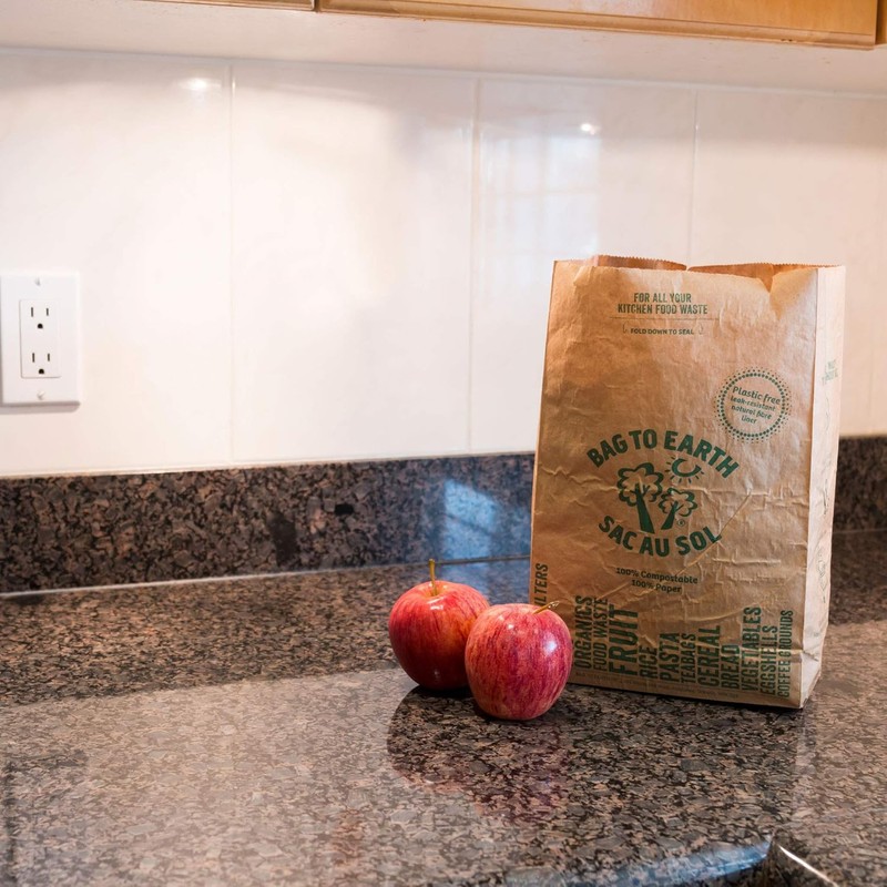 Bag to Earth -Kitchen Food Waste Bag, Set of 2