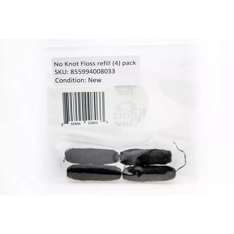 Knotty - Recargas De Hilo De Carbón Activado De Bambú