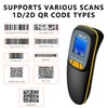 LENVII Mini Wireless Barcode Scanner Bluetooth 3-in-1 Portable Barcode Reader