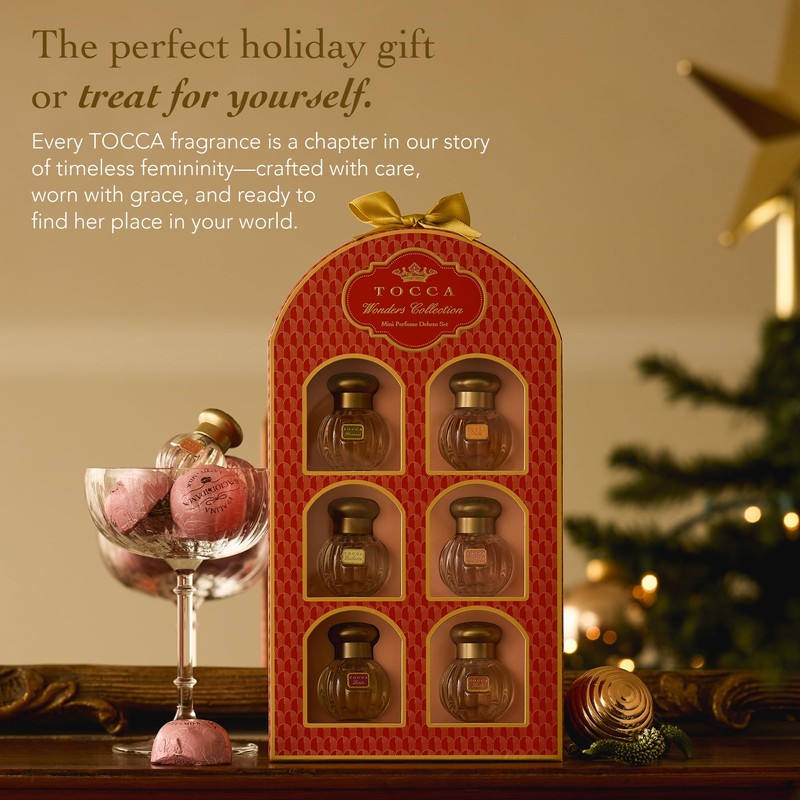 Tocca Wonders, Gifting Collection Mini Deluxe Set of 6 x