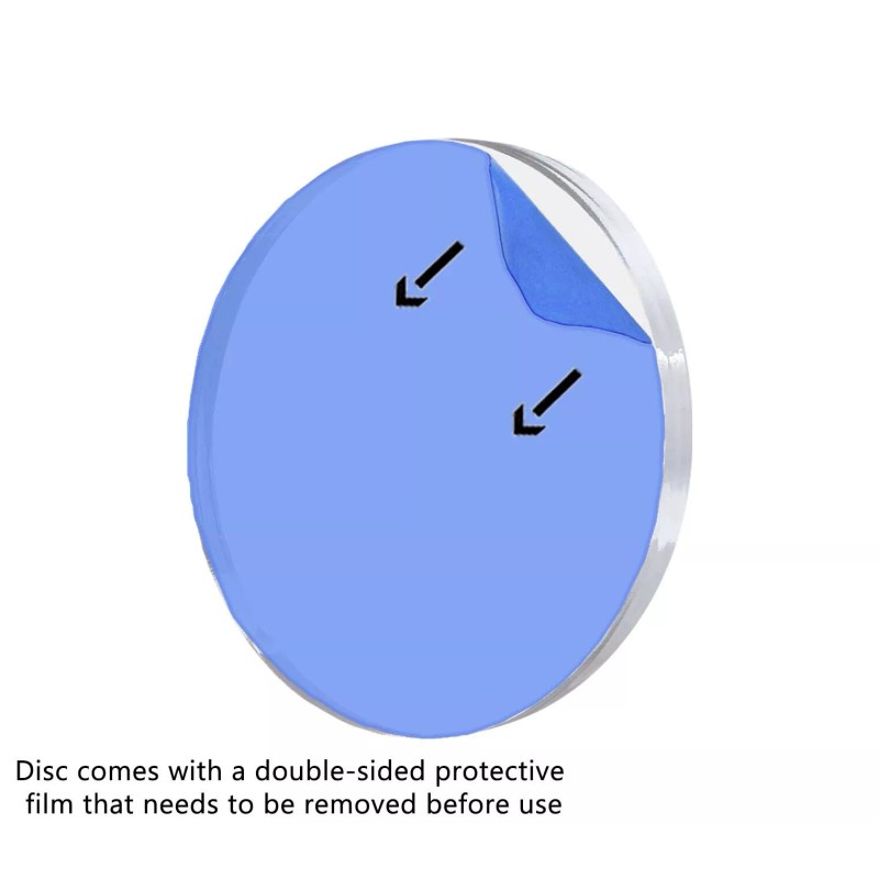 6" x 6" Clear Acrylic 1/8" Thick Discs Crafts Art