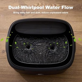 Fuente de Agua para Perros Grandes, dispensador de Agua para Perros de 2,1 GAL/8 l, Fuente de Agua automática sin derrames para Perros