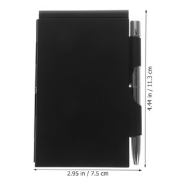 Operitacx Flip Notepad Made of Paper Mini Notebooks for Party Gifts Small Notepads Office Supplies Portable Notes Memo Papers Memo Papers Aluminium Alloy Metal Work Diary