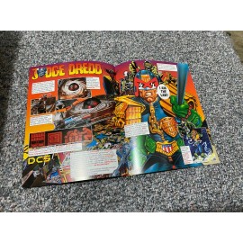 1993 BALLY JUDGE DREDD 4 PAGE FLYER UNCIRCULATED