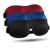 LKY DIGITAL Sleep Mask for Side Sleeper 3 Pack, Blackout