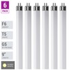 (Pack Of 6) F6T5/WW - T5 Fluorescent 3000K Warm White