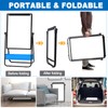 Dry Erase White Board with Stand Double Sided 28"X20" Magnetic