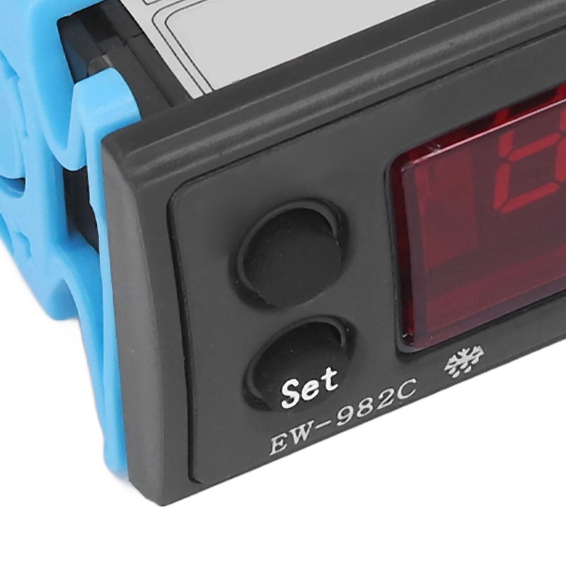 Temperature Controller Defrosting Cooling Thermostat Digital Display AC for Cooler