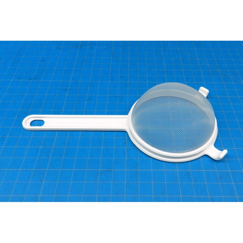 Basket Strainer All Plastic Polyester Mesh 5" Kitchen Culinary Sieve