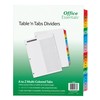 Office Essentials 11677 Table 'n Tabs Dividers, 26-Tab, Letter