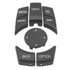 Central Console Multimedia Button Kit Multi Media Control Key Cover