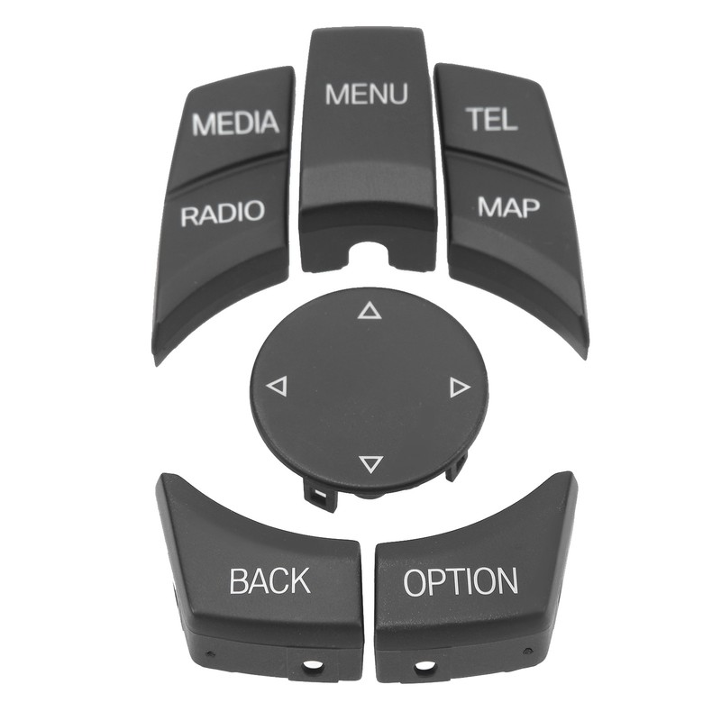 Central Console Multimedia Button Kit Multi Media Control Key Cover