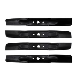 Set of 4. Replacement Mower Blade 330-872 – 21-1/4" Length, 2-1/2" Width, 6-Point Star – Fits Toro 42" Riding Lawn Mower Deck