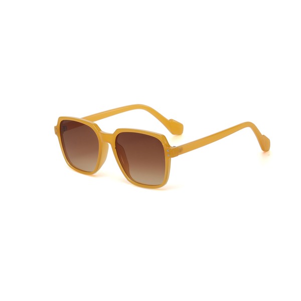 Long Keeper Large Sunglasses Rectangle Retro 90s Square Sunglasses Uv400