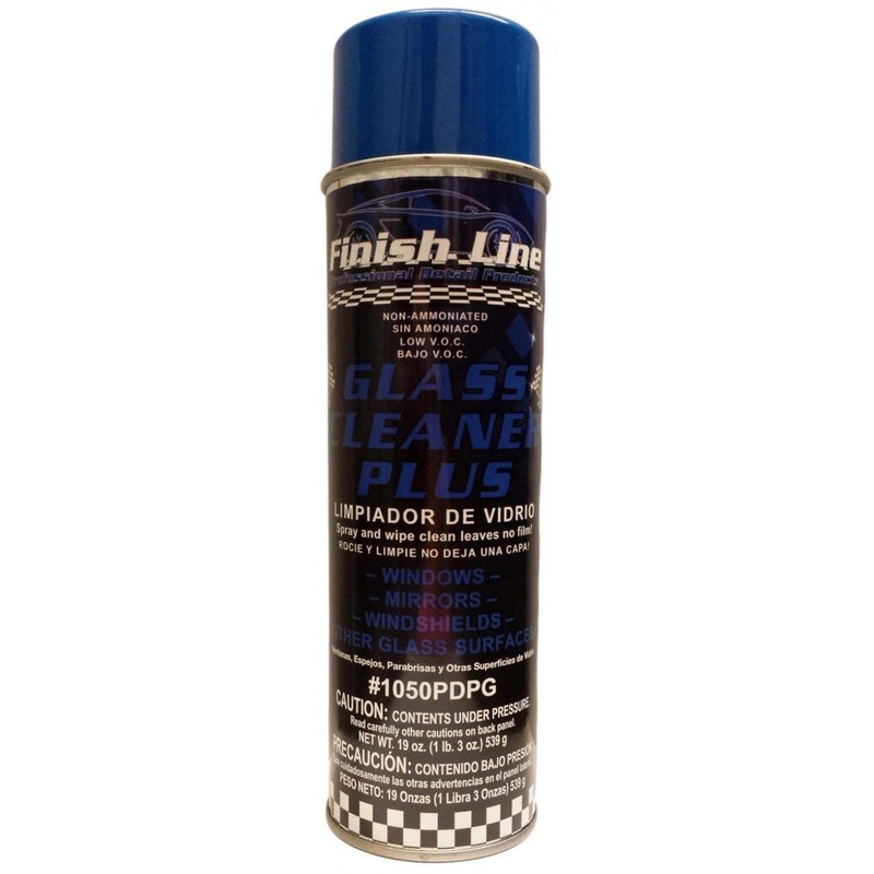 Finish Line Glass Cleaner Plus - for Cars or Home