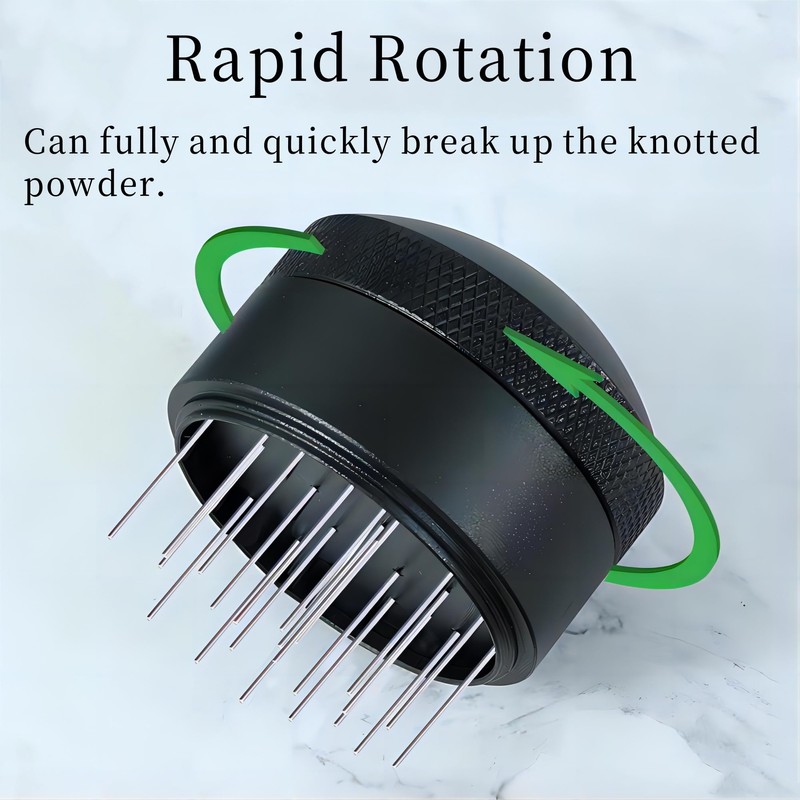 Coffee Distributor, Portable Anti Rust Stainless Steel Coffee Stirrer with