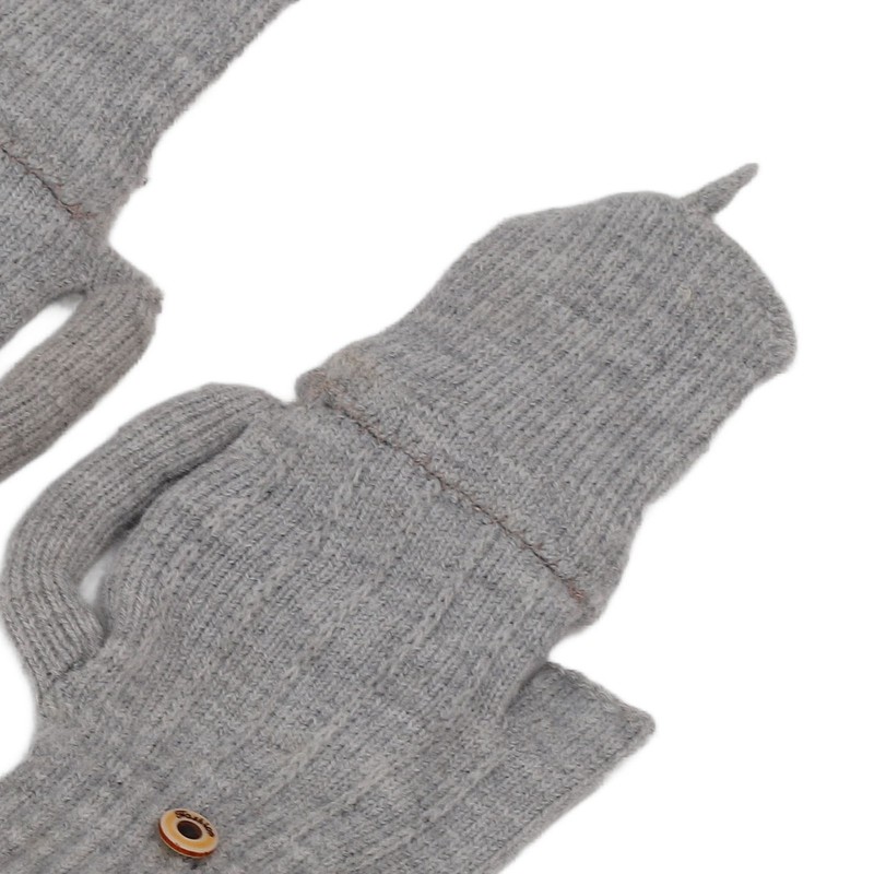USB Heating Gloves Warm Cotton Full Finger and Half Fingerless