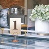 JOYOLA Pack of 20 Place Card Holders, Rose Gold Place