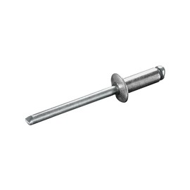 GOEBEL® - 250 pieces - flat head blind rivets aluminium/steel 6.0 x 16.0 mm - ISO15977 - flat head rivet - pop rivet - standard