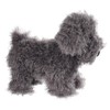 Apricot Lamb Toys Plush Dark Grey Poodle Dog Stuffed Animal