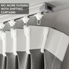 Adjustable Curtain Hooks, 12 Pcs Plastic Lifting Adjustable Depth Pinch
