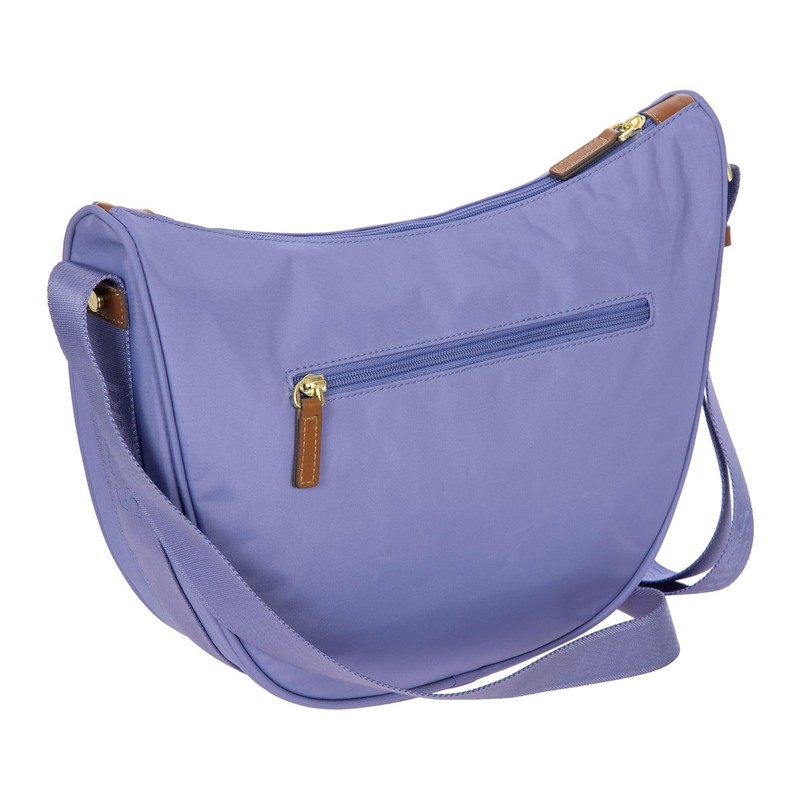 Bric's Mezzaluna S X-Collection Shoulder Bag Purple, purple