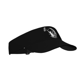Fenmshairy Women's Floral Moon Cat and Butterfly Hat Adjustable Empty Top Sport Baseball Cap for Running Golf Tennis Black