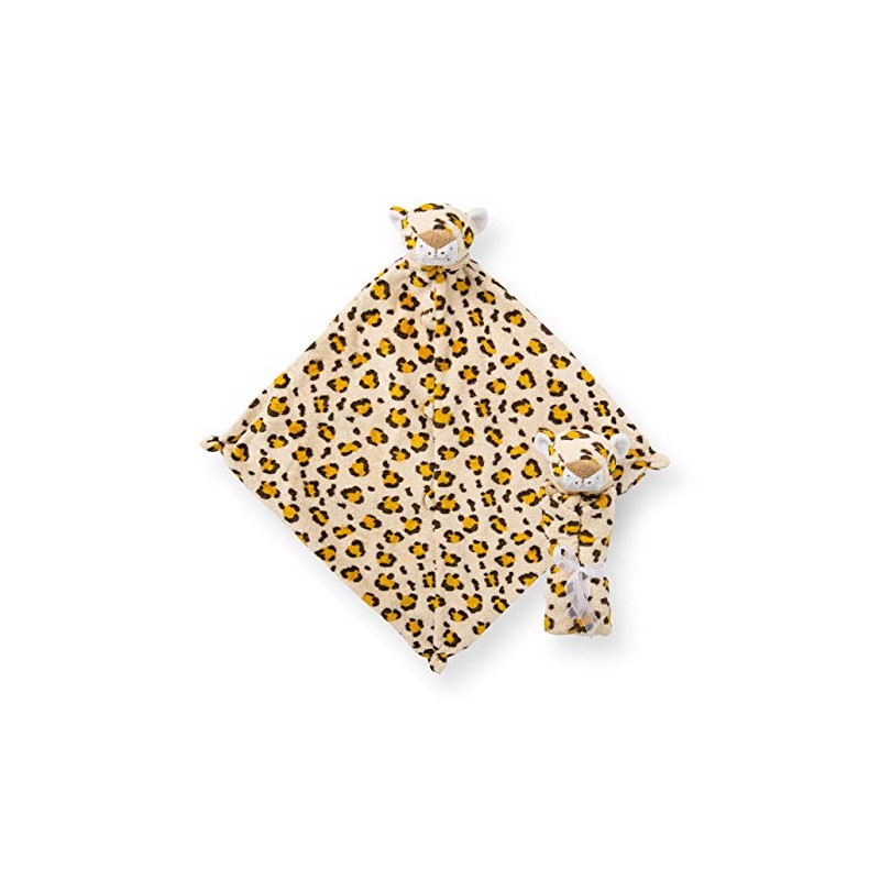 Angel Dear - Leopard Print, Cuddle Twins Blankie Set
