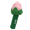 Rose Golf Head Cover Plush Flower Golf Club Headcover Home