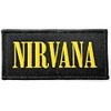 Nirvana Logo Woven Patch 10 x 4.5 cm