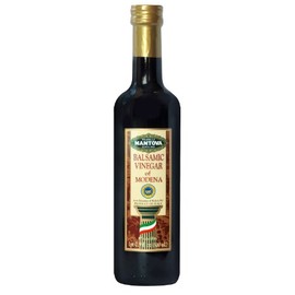 Mantova Balsamic Vinegar of Modena, Perfect for Salad Dressing, Pasta, Ice Cream and Cocktails, 17 oz (Pack of 4)