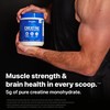 Orgain Creatine Monohydrate Micronized Powder, Unflavored, Supports Muscle Growth, Post
