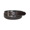 CTM® Men's Leather 1 1/8 Inch Basic Dress Belt with