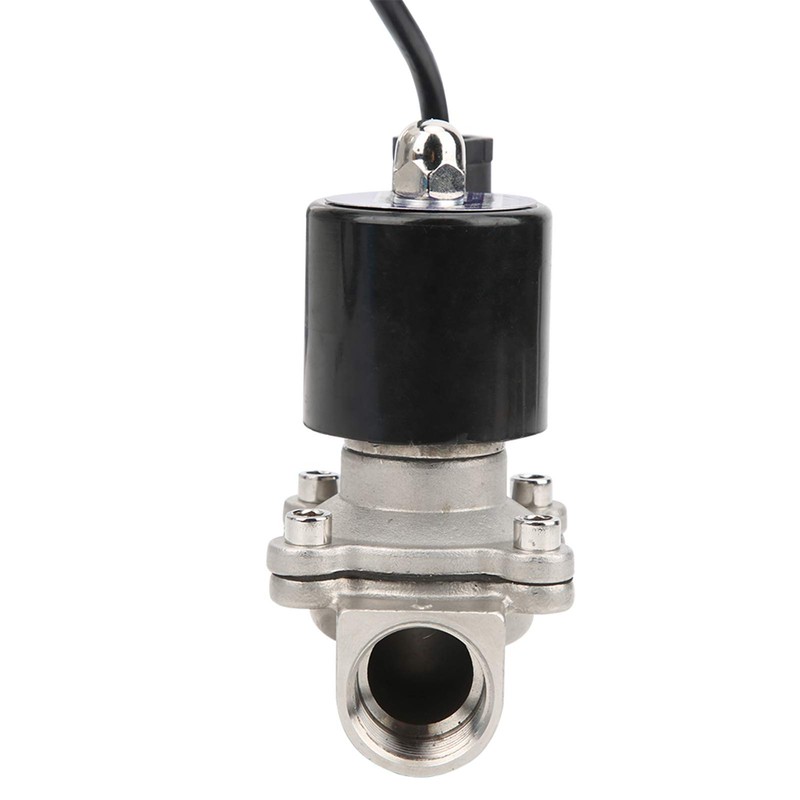 G3/4in Electric Solenoid Valve Stainless Steel Quick Opening Direct Action