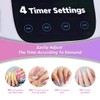 96W UV Nail Lamp, Wireless Portable Rechargeable UV Light for