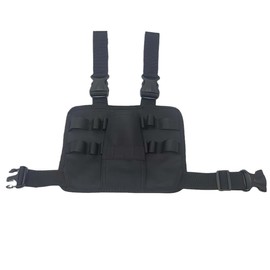 JichuET Tool Pouch with Belt Clip Electrician Multifunctional Repair Bag Utility Mini Tool Organizer Pouch for Men, Electrician, DIY, Automotive, Craftsman, Carpenter, Plumbers