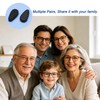Eyeglass Nose Pads 10 Pairs Silicone Anti-Slip Stick-On Airbag Pads