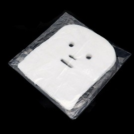 Dermatology Cotton Modeling Pack Sheet Plaster Pack 100 Sheets Gauze Pack 100 Sheets - Face Shape