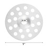 Peohud 600 Pcs 1 Inch Plaster Washers, Metal Washers for
