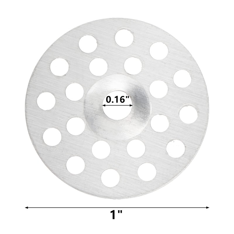 Peohud 600 Pcs 1 Inch Plaster Washers, Metal Washers for