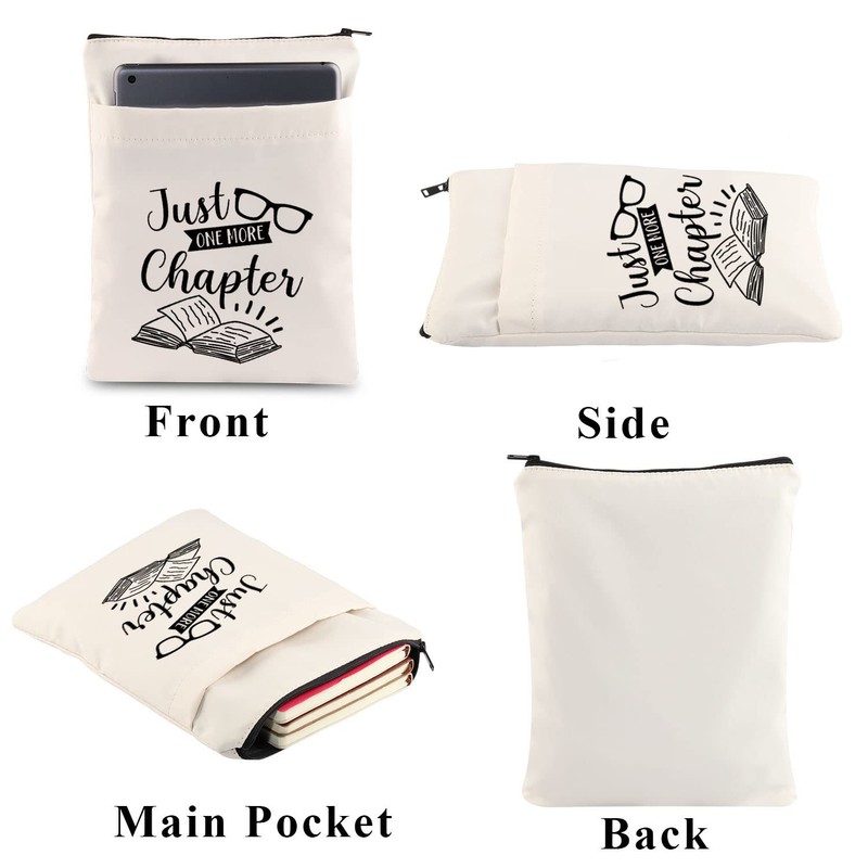 PLITI Bookworm Book Sleeve Librarian Appreciation Gift Book Lover Gift
