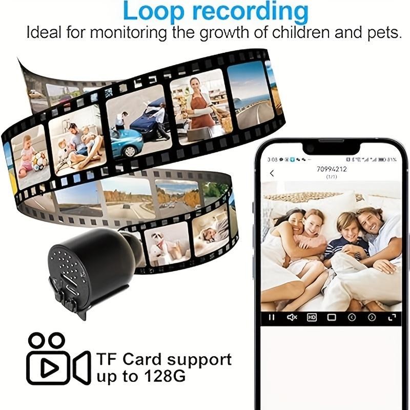 Smart Wireless Camera With Mobile Phone Remote App - Watch
