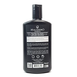 Shampoo Matizador de canas negro brinda hidratación y suavidad Malandro 450 ml
