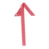 Center Gauge 100mm 45° 90° Aluminum Alloy Line Ruler Measuring