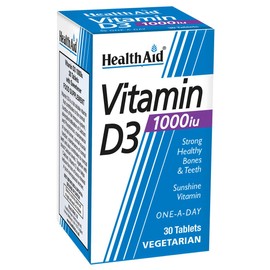 HealthAid Vitamin D 1000iu - 30 Tablets