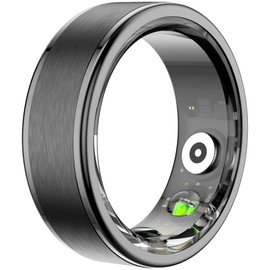 findtime Smart Ring Android Heart Rate Monitor Pedometer Smart Ring iOS Fitness Tracker Ring Calorie Counter Smart Rings for Men Women Heart Rate Sleep Tracker Fitness Ring Activity Tracker