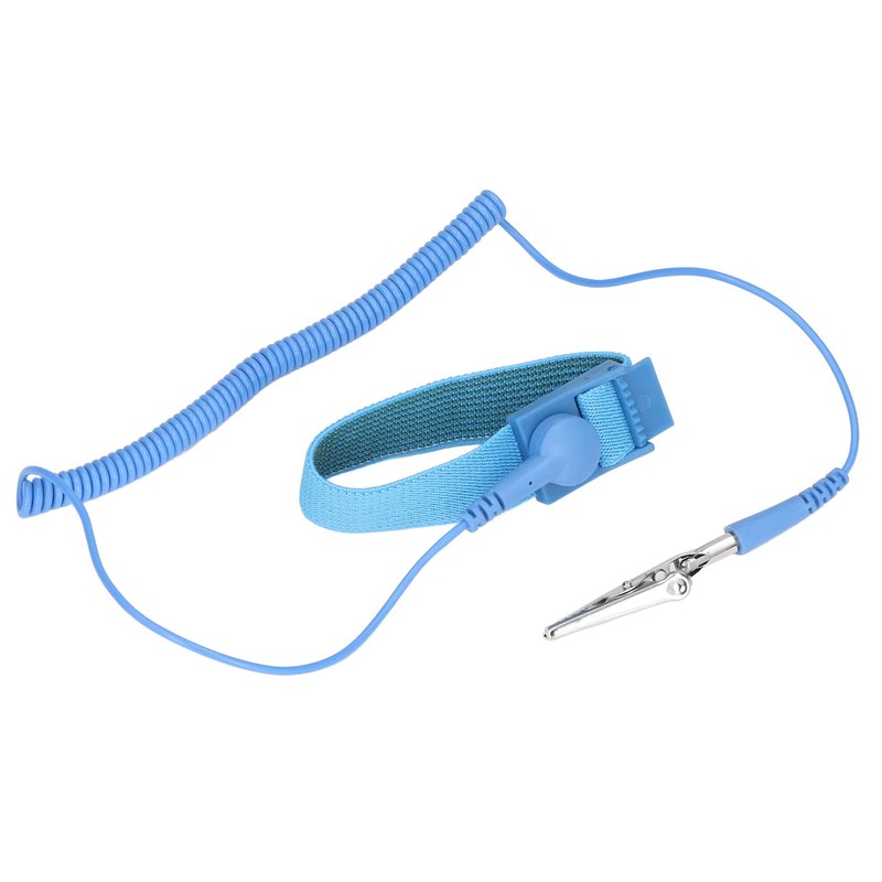 Muñequera Antiestática Muñequera Reutilizable ESD Muñequera a Prueba de Estática