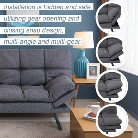 2 Pcs Adjustable Angle Hinge，Sofa backrest Hinge，DIY Furniture，Adjustment Hardware 180 to 90 Degree,for Sofa Bed（180 to 90 Degree）