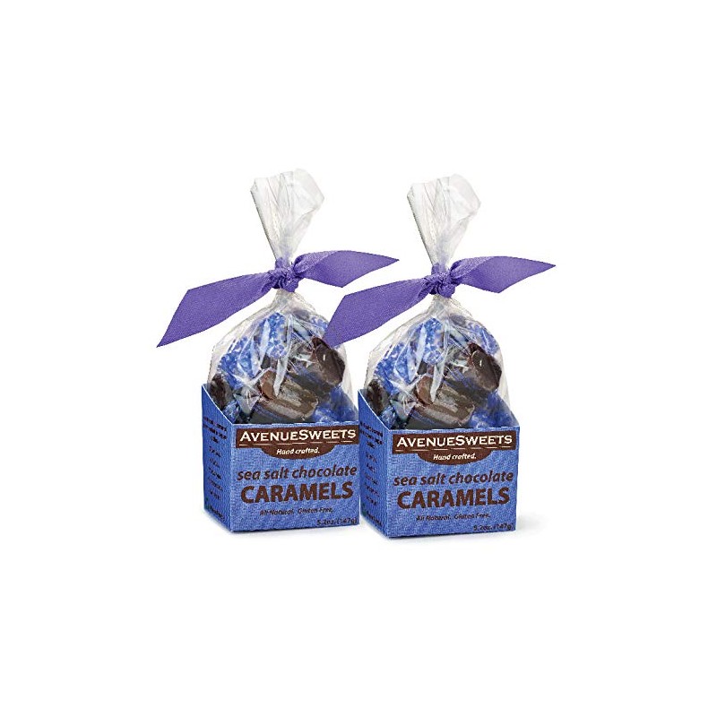 AvenueSweets - Handcrafted Individually Wrapped Soft Caramels - 2 x