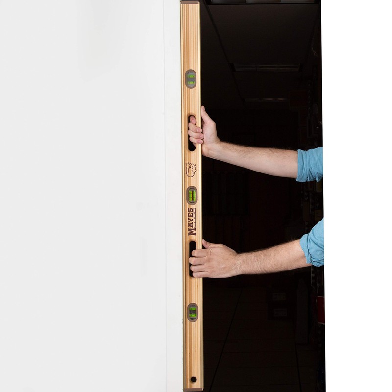 MAYES 48"LAMINATD LVL W/BLOCK VIAL, Multi, One Size (30136)